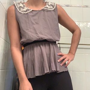 Darling- Peplum Top